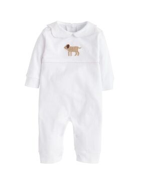 Little English Crochet Playsuit Girl Lab
